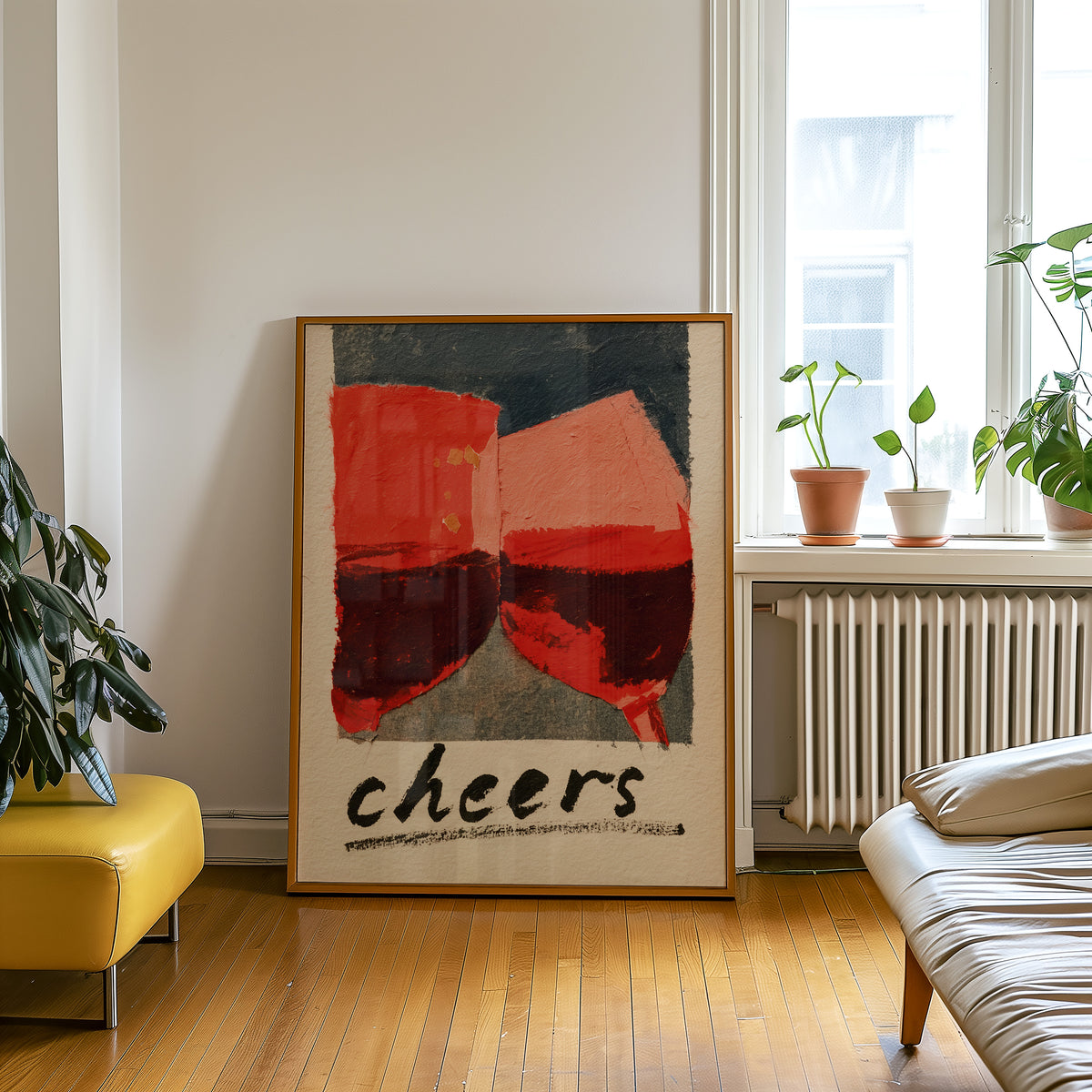 Cheers Wine Glass Print 02 Living Room-media-4.jpg