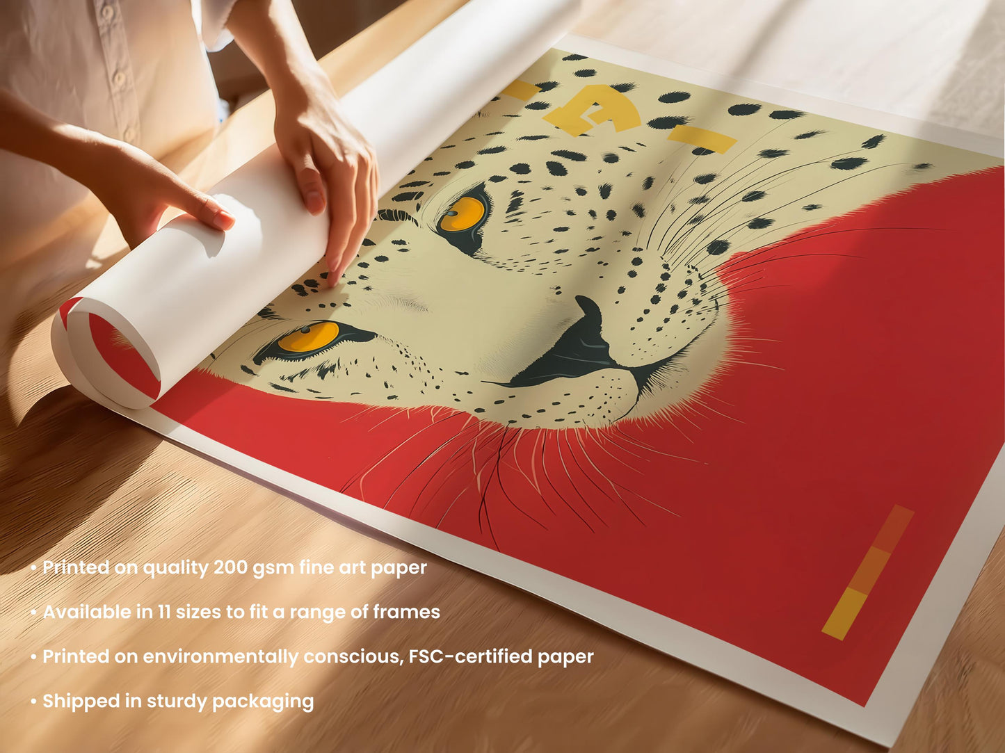 Japanese Cheetah Print