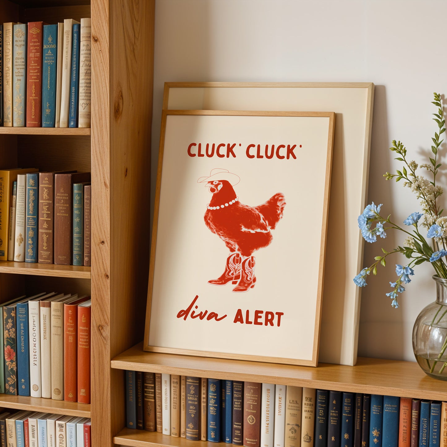 Chicken Diva Alert Print