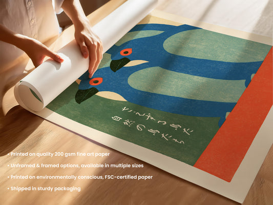 Chirping Birds Print