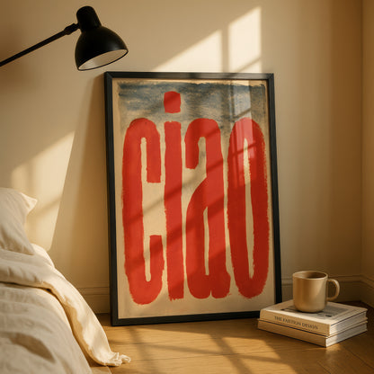 Ciao Red Lettering Print 04 Living Room-media-24.jpg