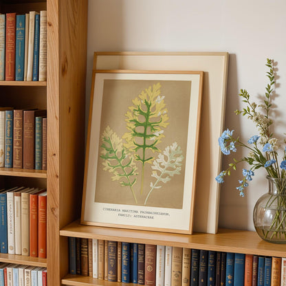 Cineraria Maritima Botanical Print