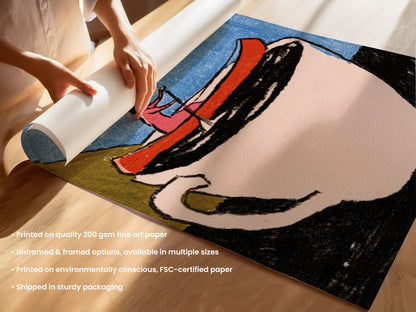 Coffee Canoe Print 909 Unframed (UF & F).jpg