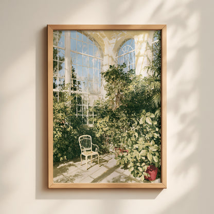 Conservatory Chair Print