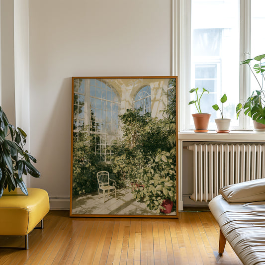 Conservatory Chair Print