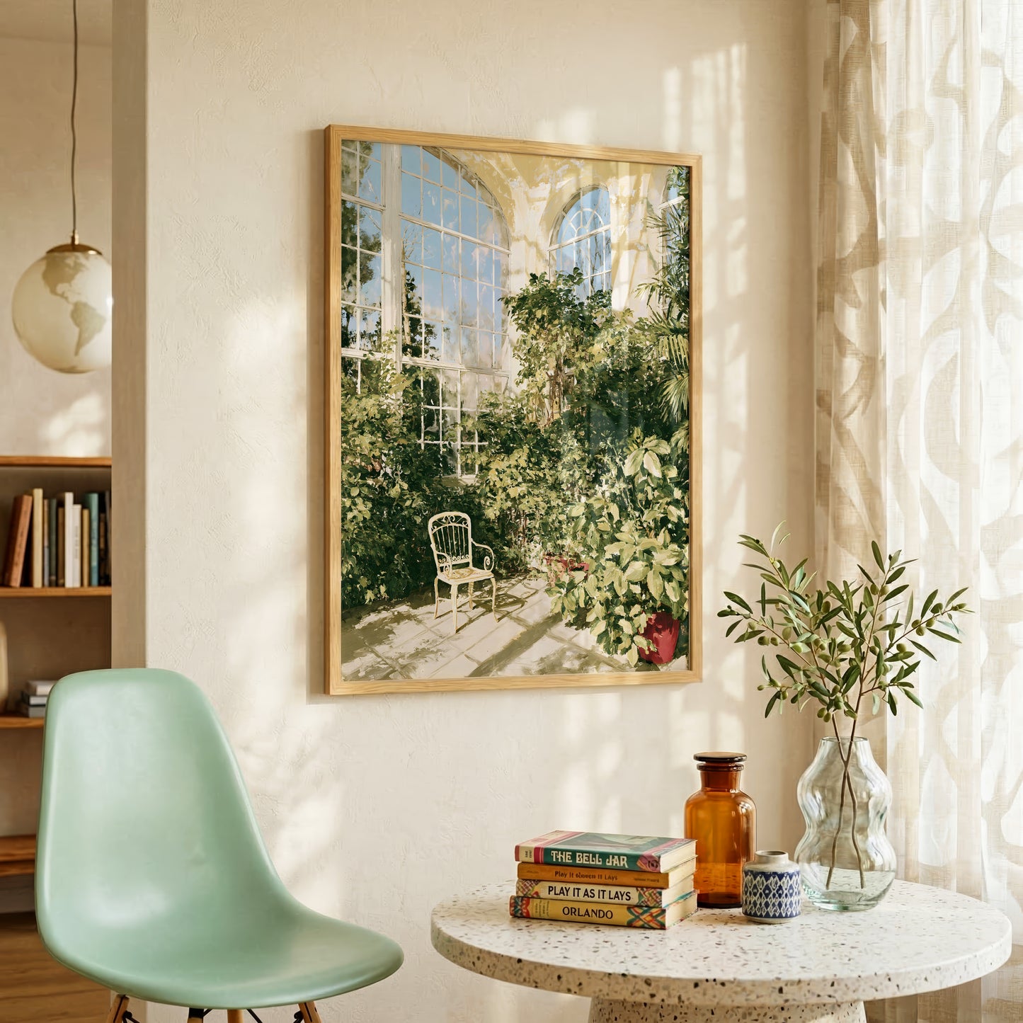 Conservatory Chair Print