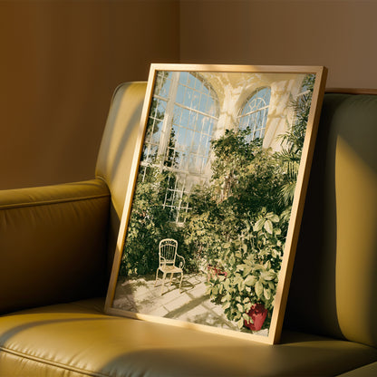 Conservatory Chair Print