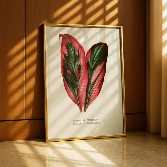 Ti Plant Botanical Print