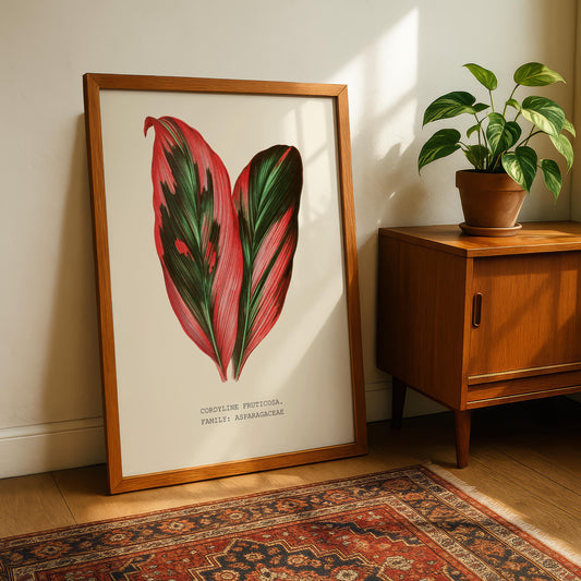 Ti Plant Botanical Print