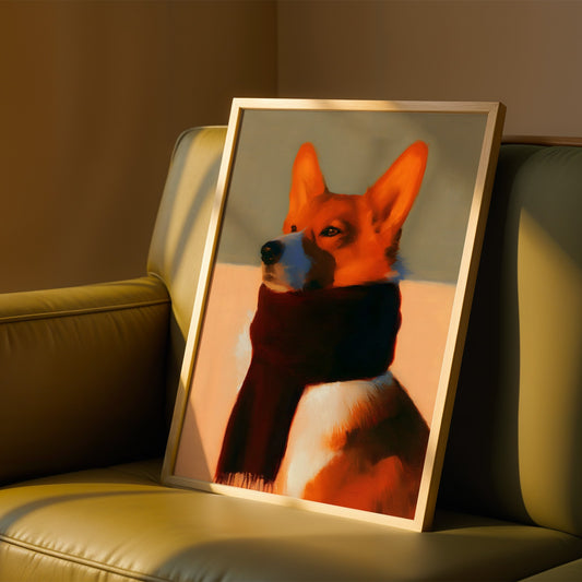 Corgi Portrait Print 02 Autumn mockup 7.jpg
