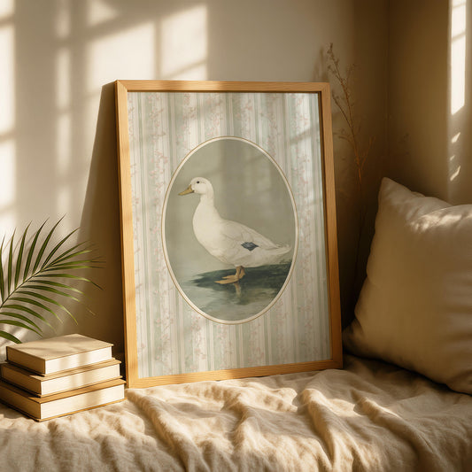 Cottagecore Duck Print