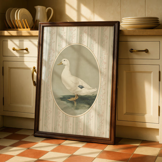 Cottagecore Duck Print