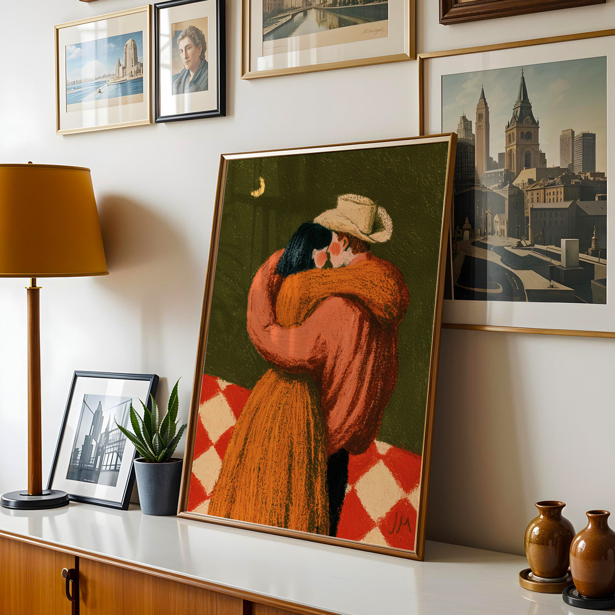 Cowboy Couple Embrace Print 005 Living Room-media-30.jpg