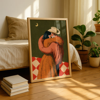 Cowboy Couple Embrace Print 006 Living Room-media-23.jpg