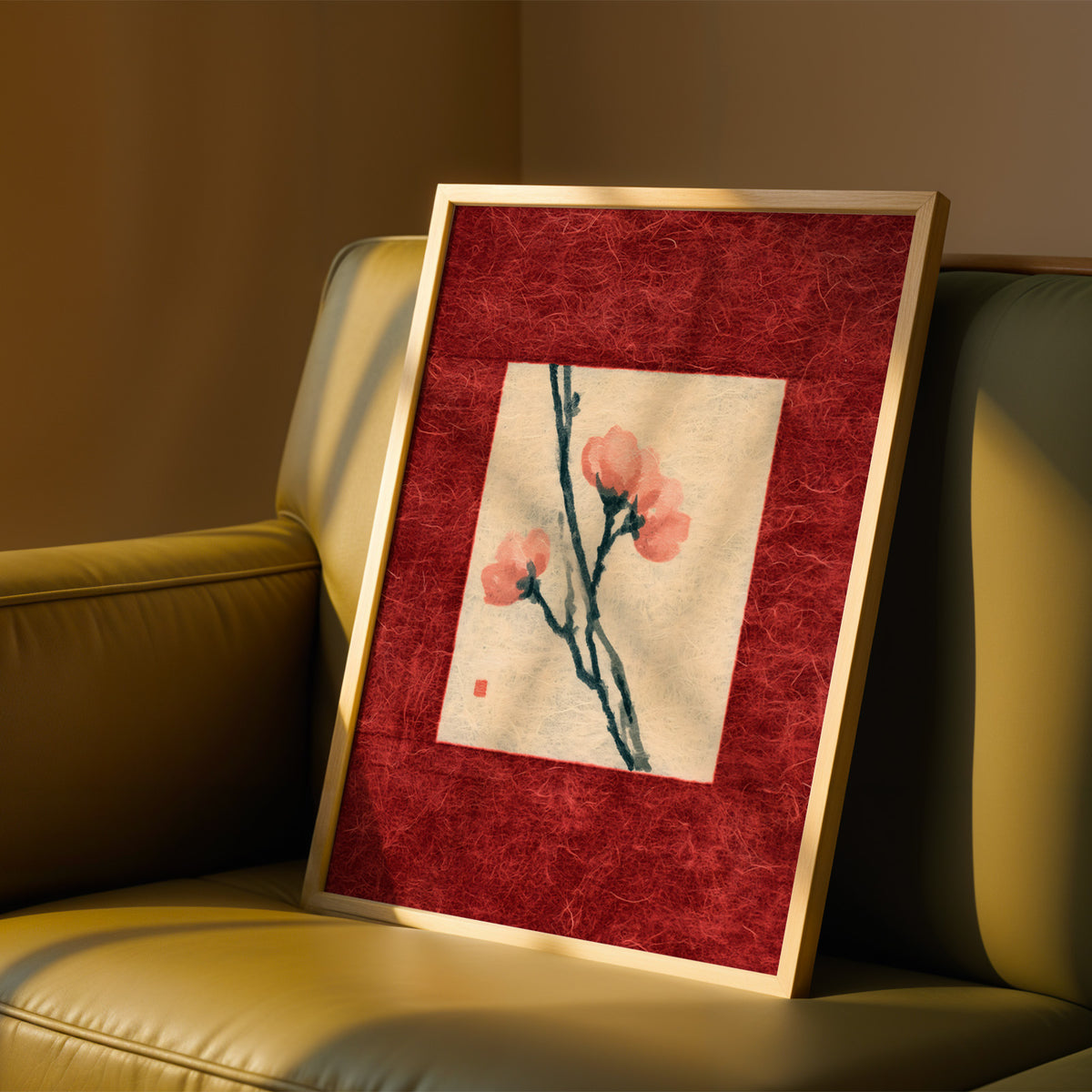 Crimson Plum Blossom Print 03 Living Room-media-37.jpg
