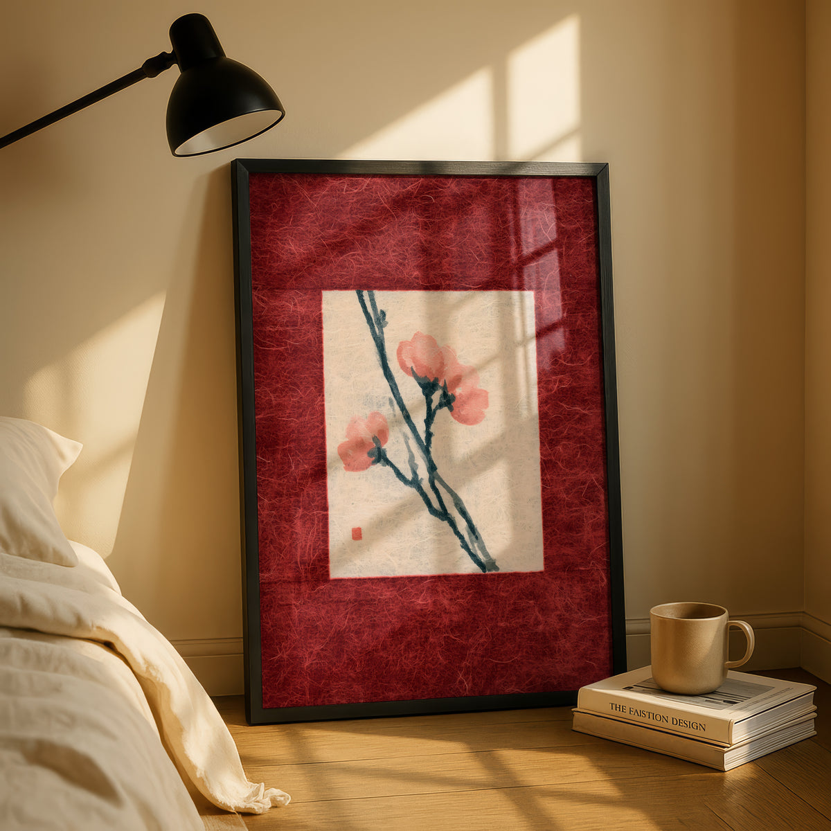 Crimson Plum Blossom Print 04 Living Room-media-24.jpg