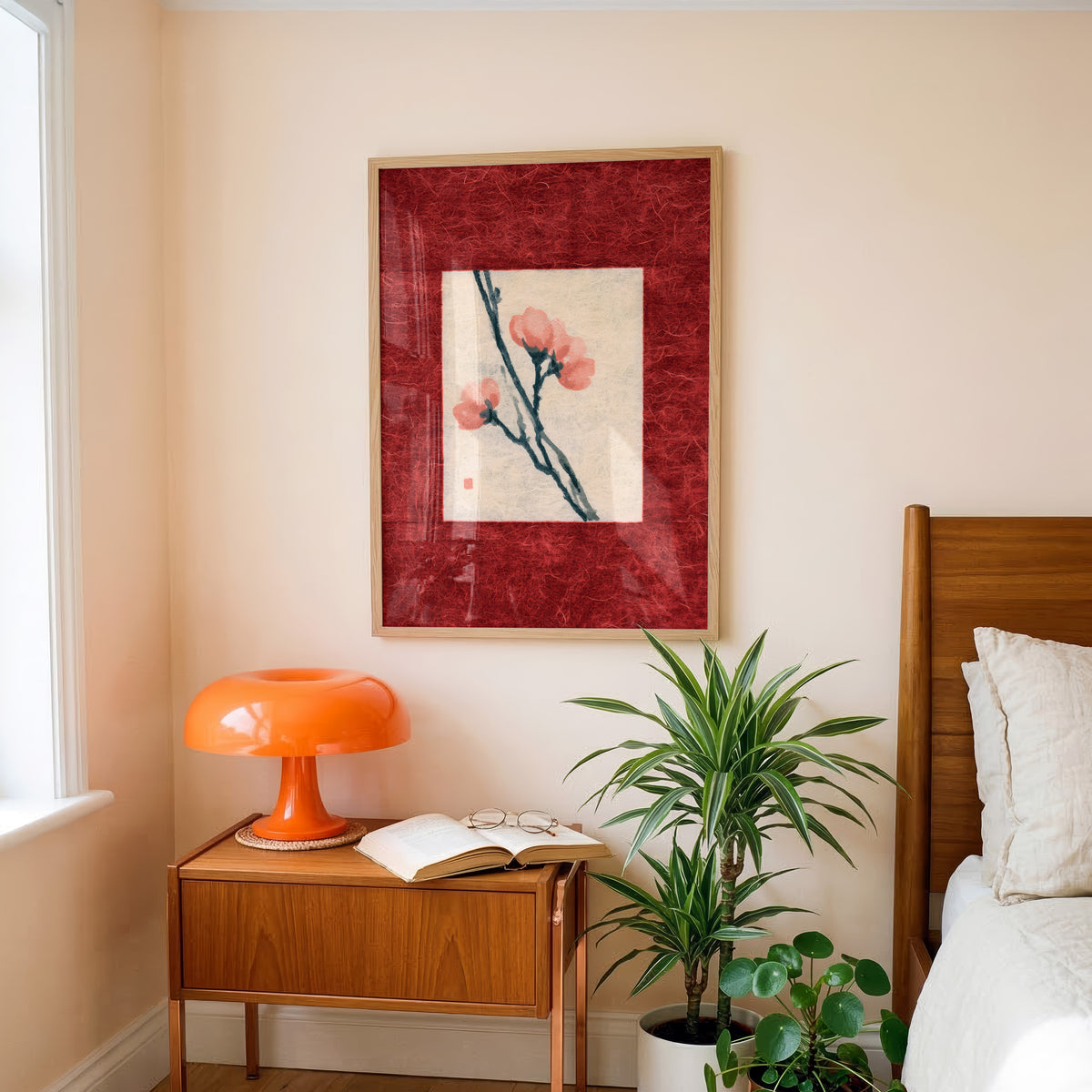 Crimson Plum Blossom Print 08 Living Room-media-11.jpg