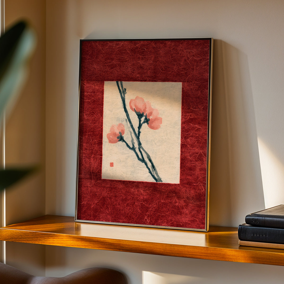 Crimson Plum Blossom Print 09 Living Room-media-31.jpg