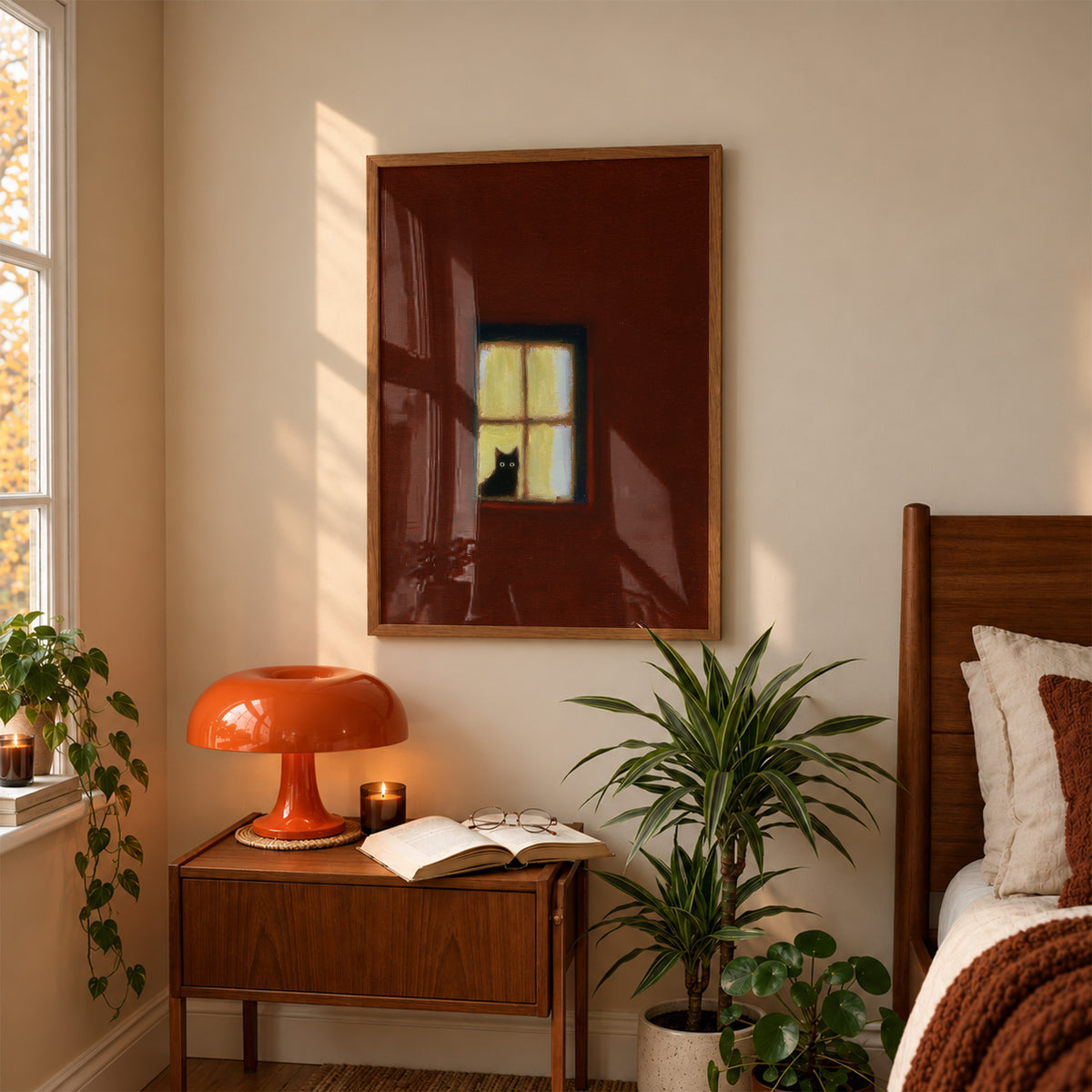 Crimson Window Cat Print Living Room 11 (autumnal).jpg
