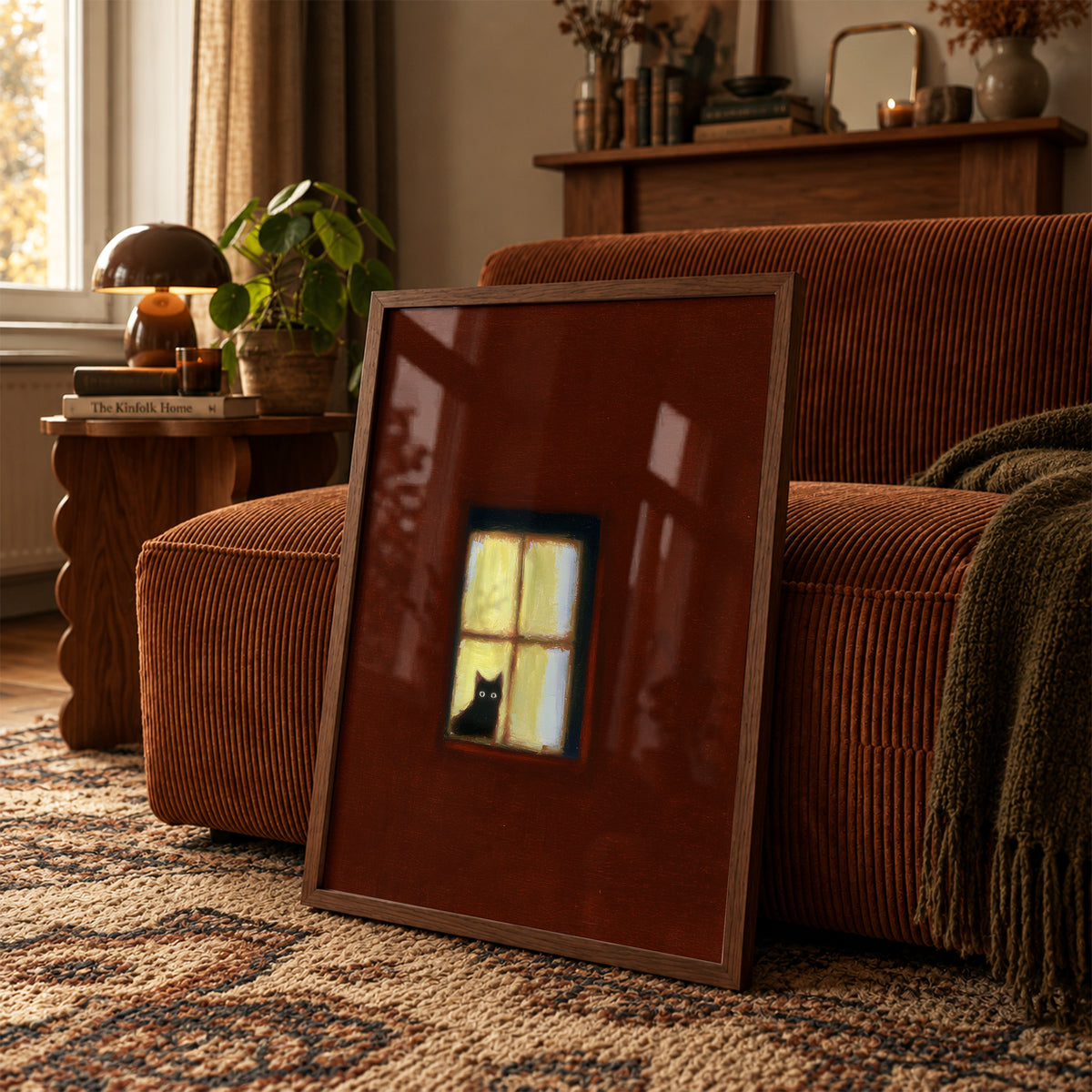 Crimson Window Cat Print Living Room 13 (autumnal).jpg