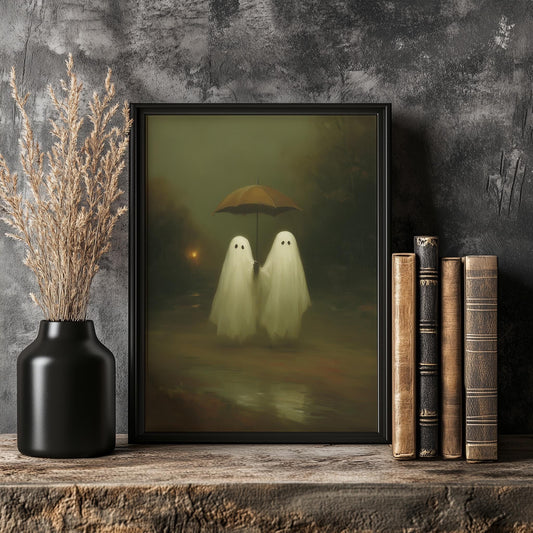 Ghosts in the Rain Print