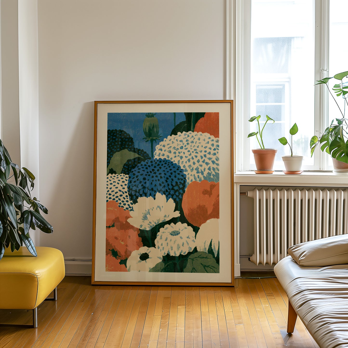 Dahlia Bouquet Print