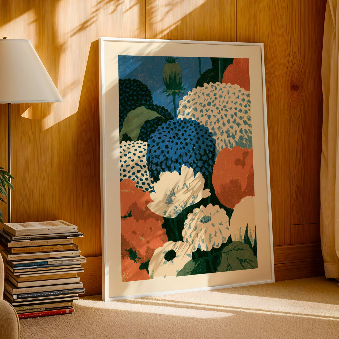 Dahlia Bouquet Print