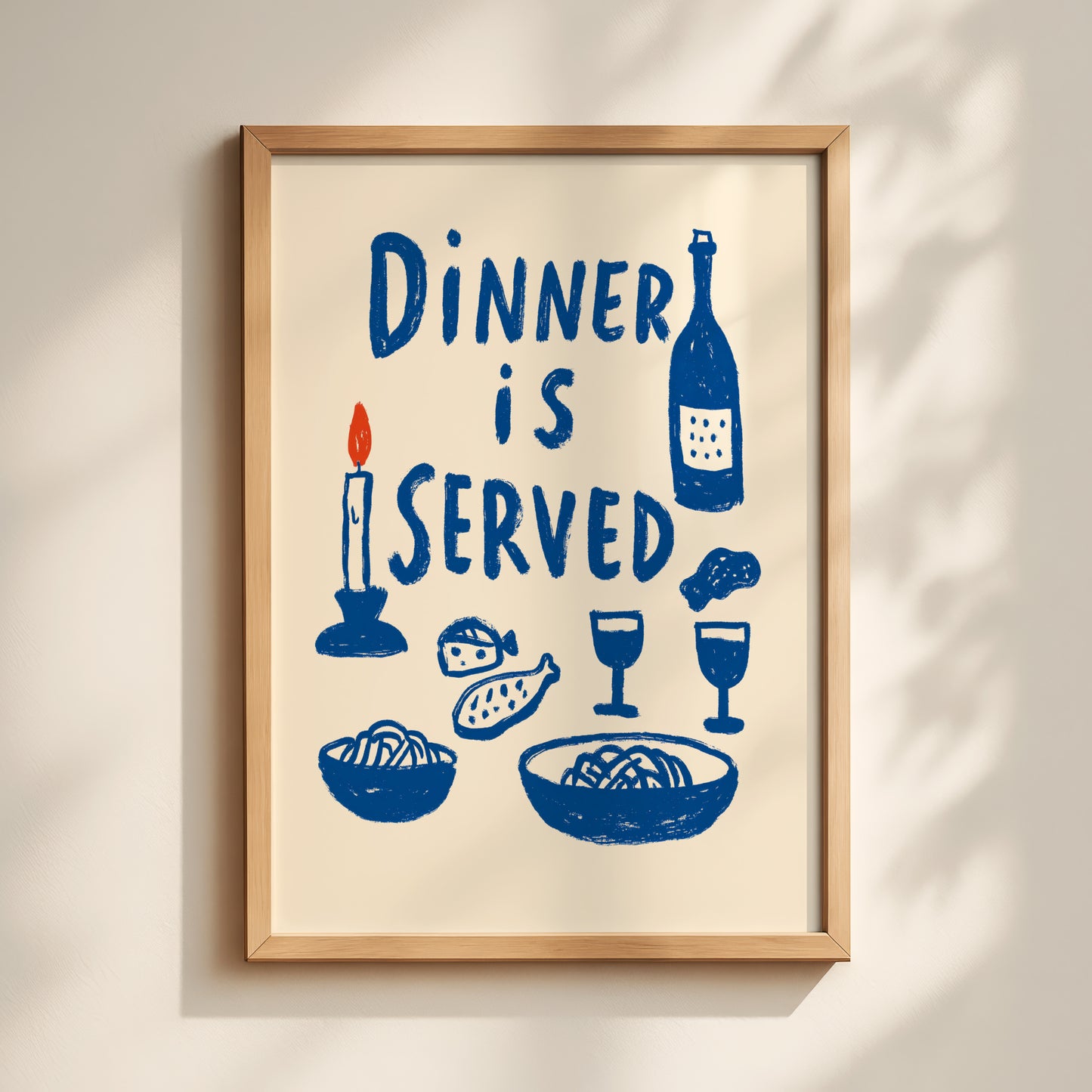 Dinner Is Served Print