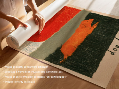 Dog Days Wall Art 10 Unframed (UF & F).jpg