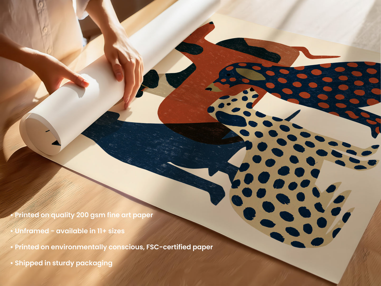 Dogue Fashion Dog Print