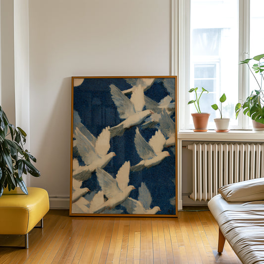 Doves in Flight Print 002 Living Room-media-4.jpg