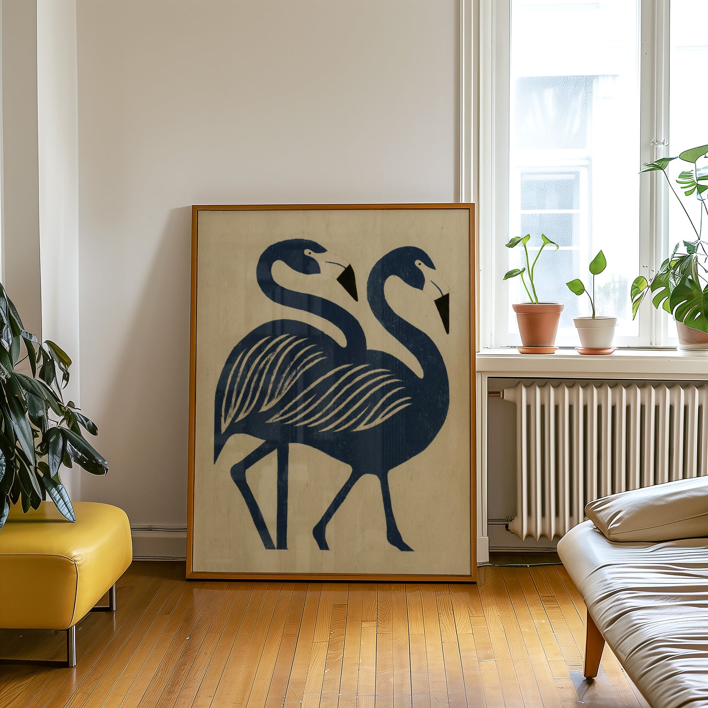 Flamingo Duo Print