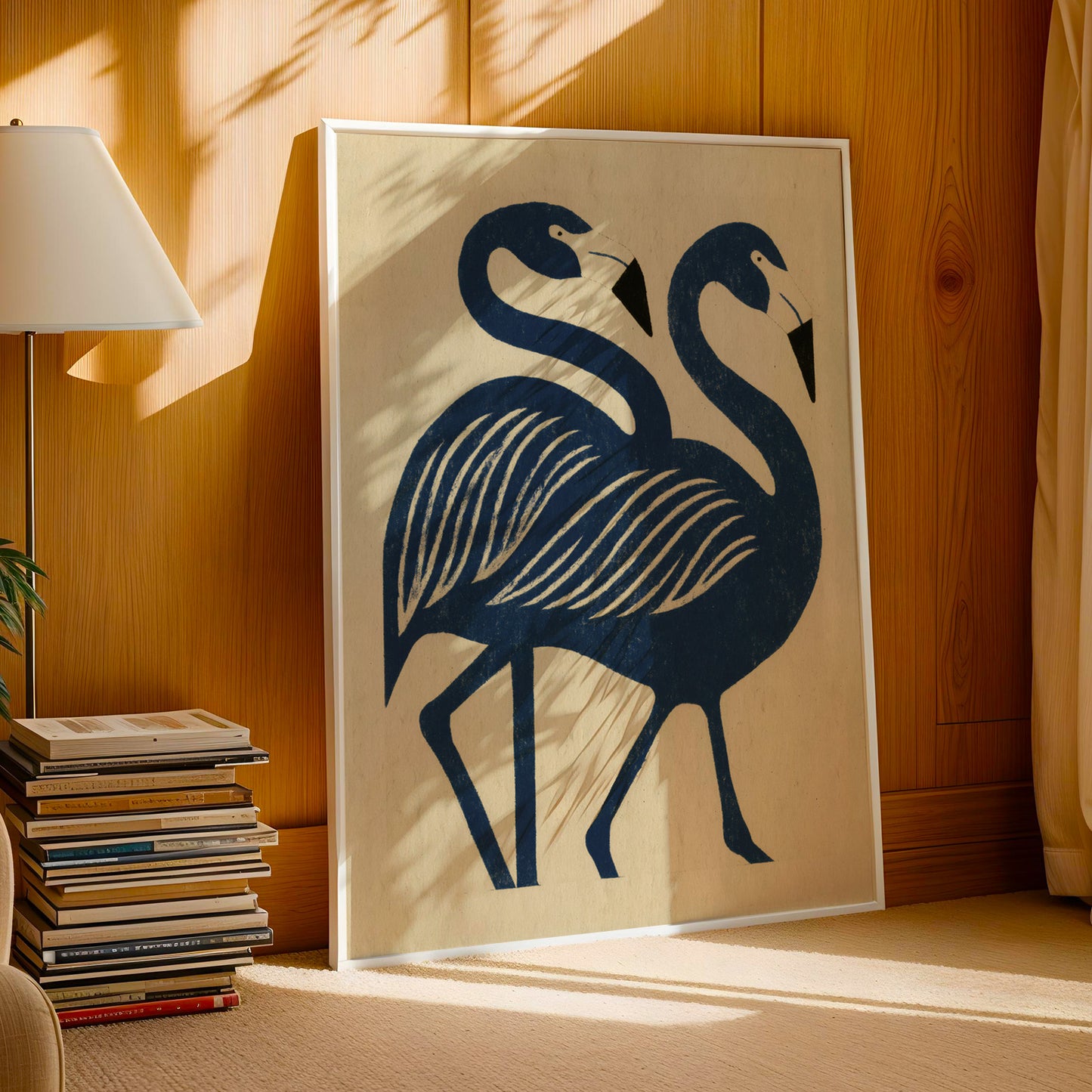 Flamingo Duo Print