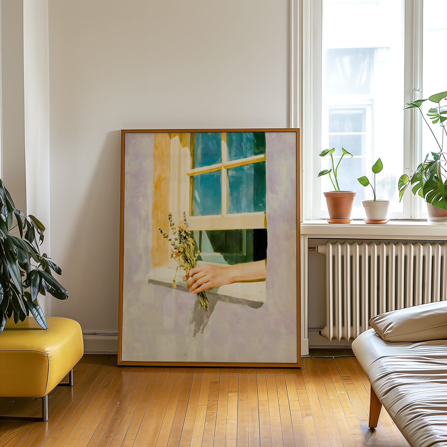 Flamingo Pool Float Print
