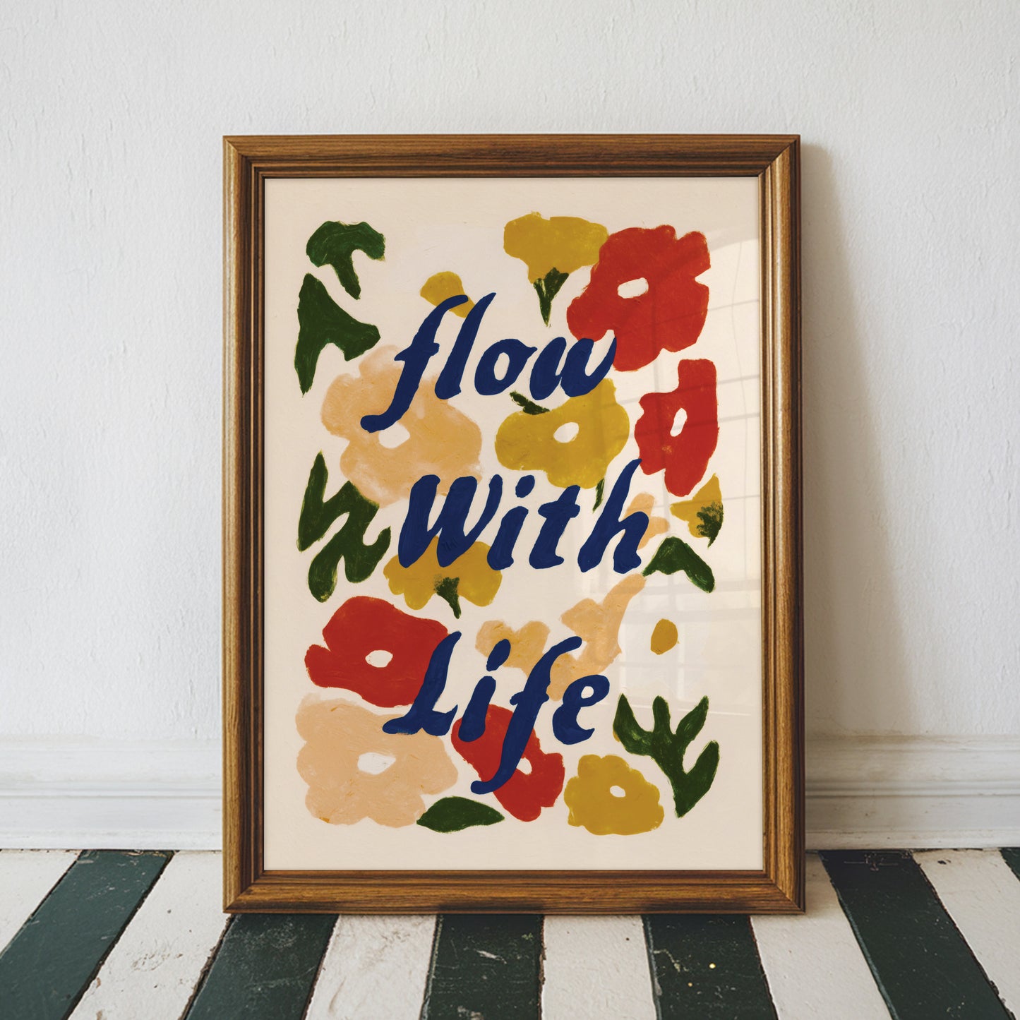 Flow With Life – Floral Print