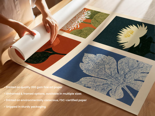 Home Flower Print