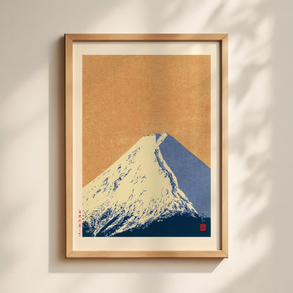 Fuji Minimalist Print