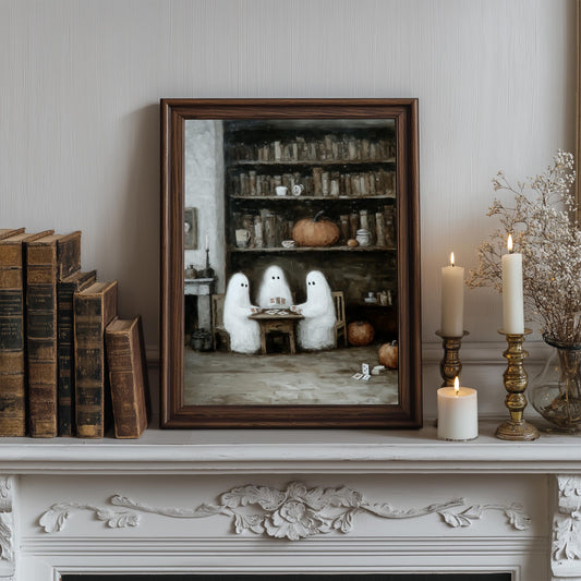 Playing Cards Ghost Print