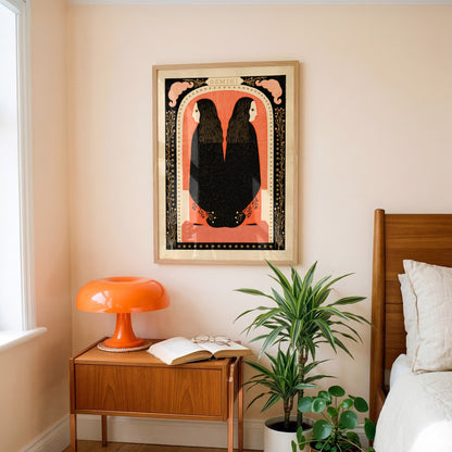 Gemini Zodiac Print