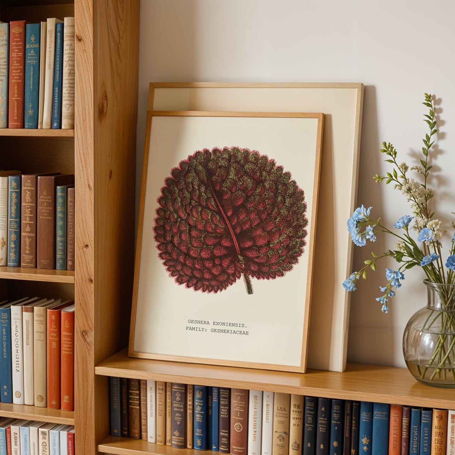 Gesnera Exoniensis Leaf Print