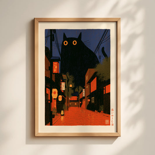 Giant Cat Print