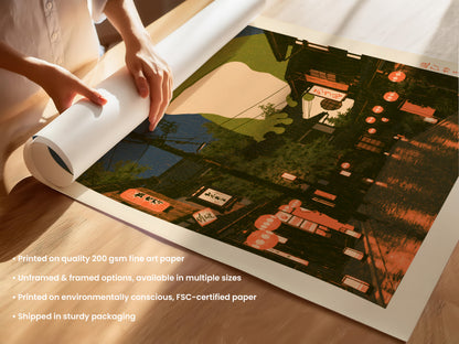 Giant Frog Print