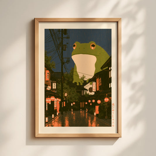 Giant Frog Print