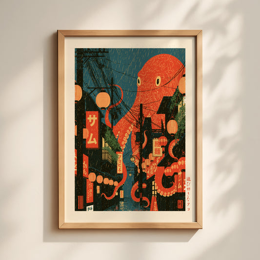Giant Octopus Print