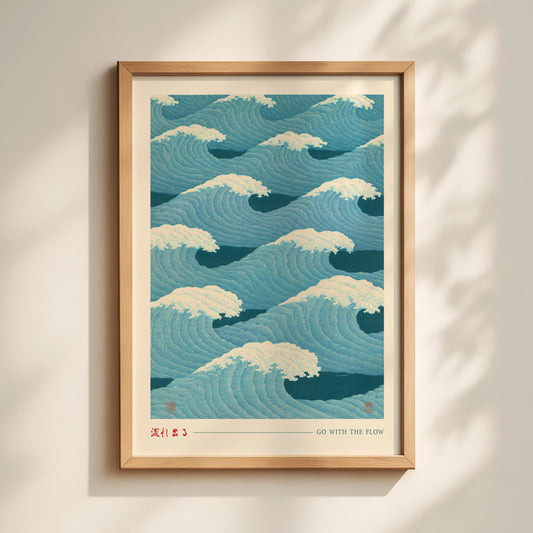 Go With The Flow Print