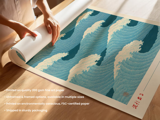 Go With The Flow Print