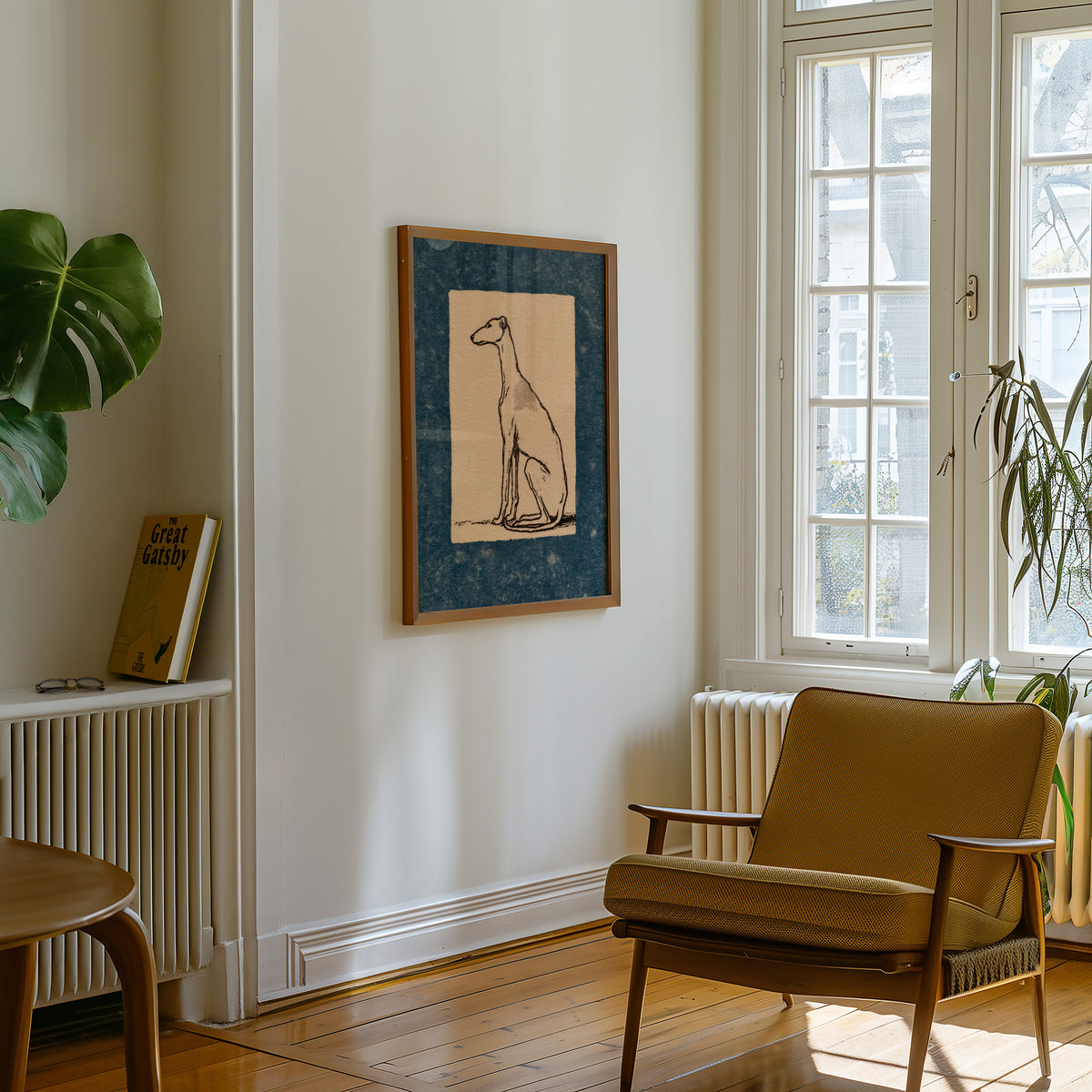 Greyhound Line Drawing Print 05 Living Room-media-7.jpg