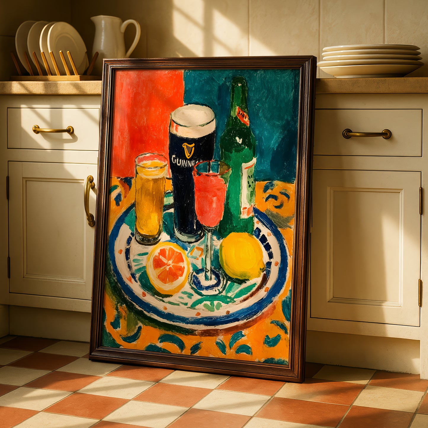 Guinness Beer Still Life Print