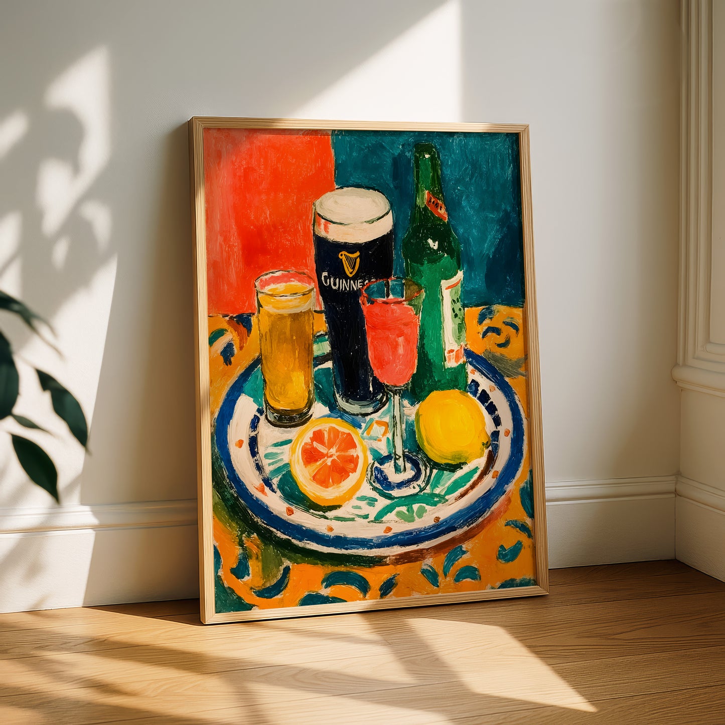 Guinness Beer Still Life Print