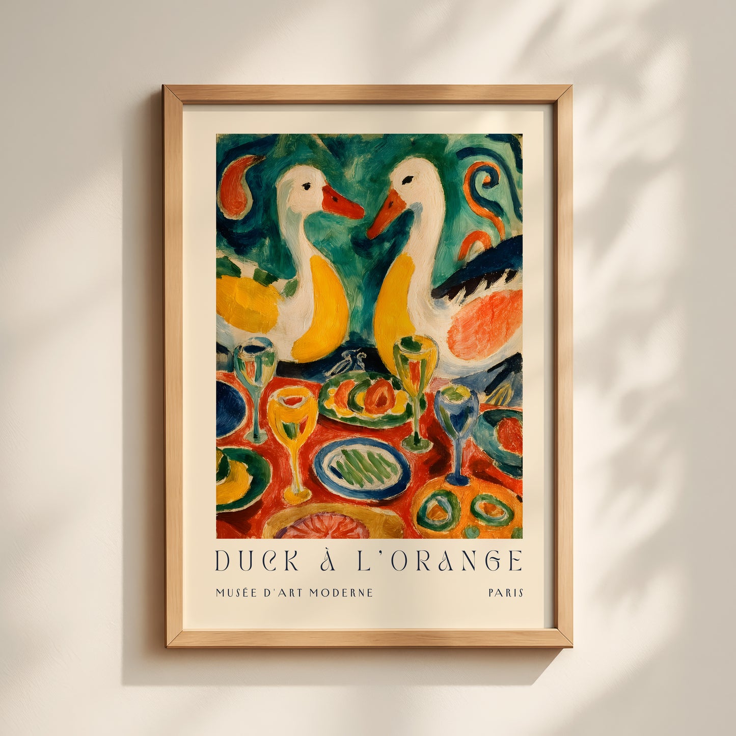 Duck à l’Orange Print
